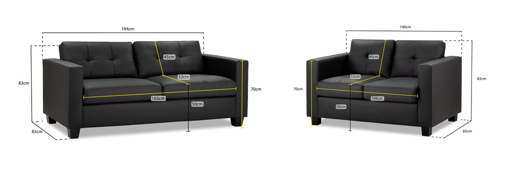 Jerry Sofa Set 2+3 Seater