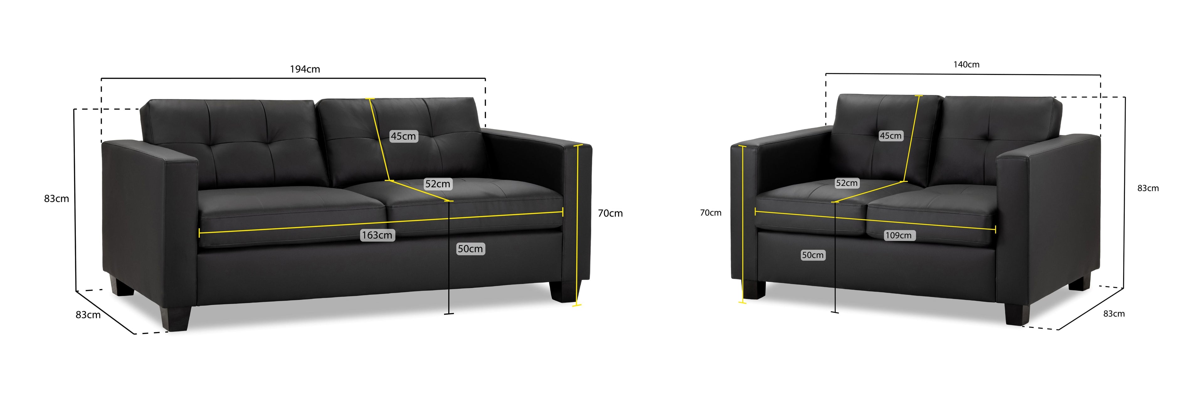 Jerry Sofa Set 2+3 Seater