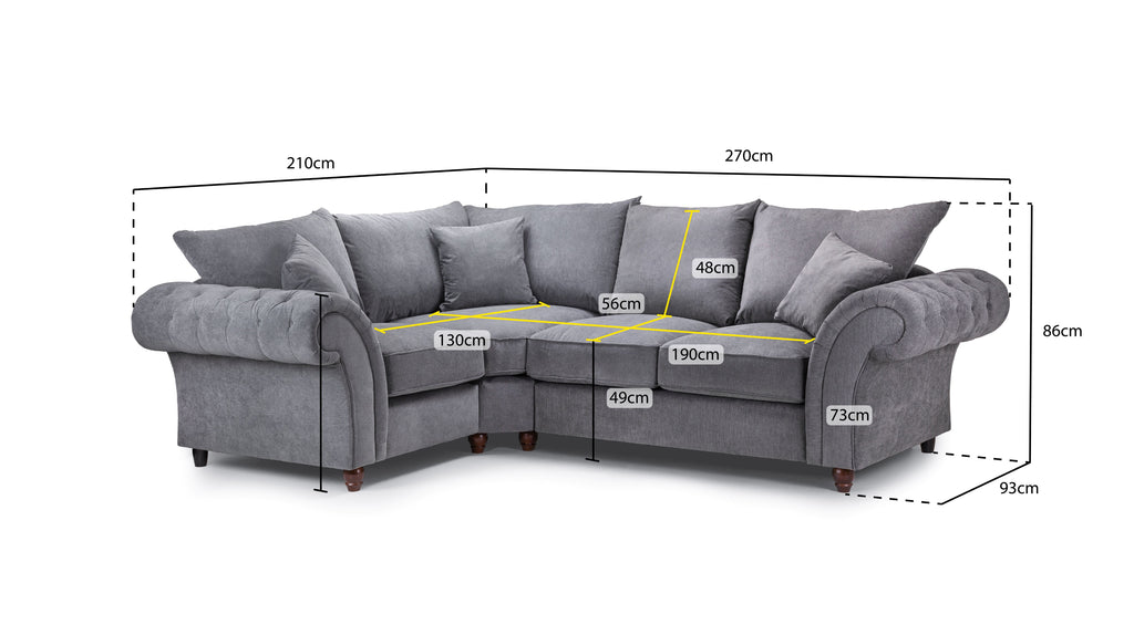 Winchester Left / Right Hand Corner Sofa