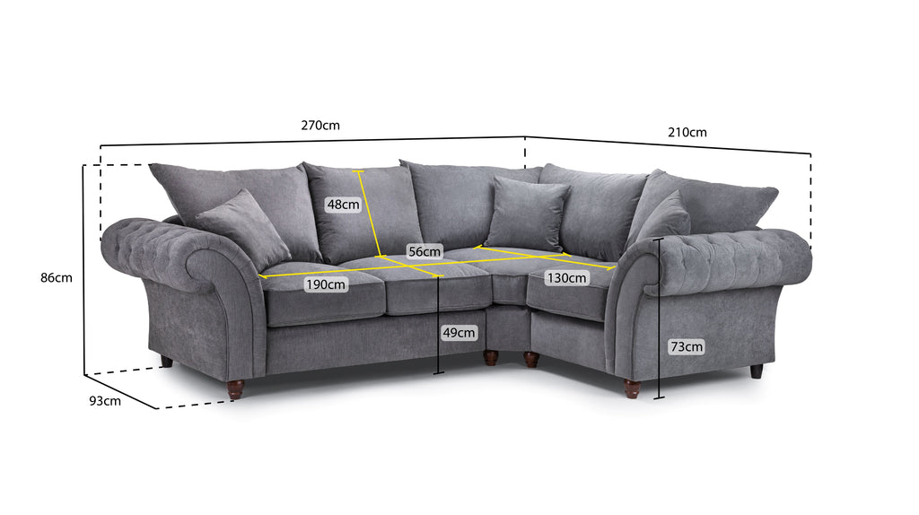 Winchester Left / Right Hand Corner Sofa
