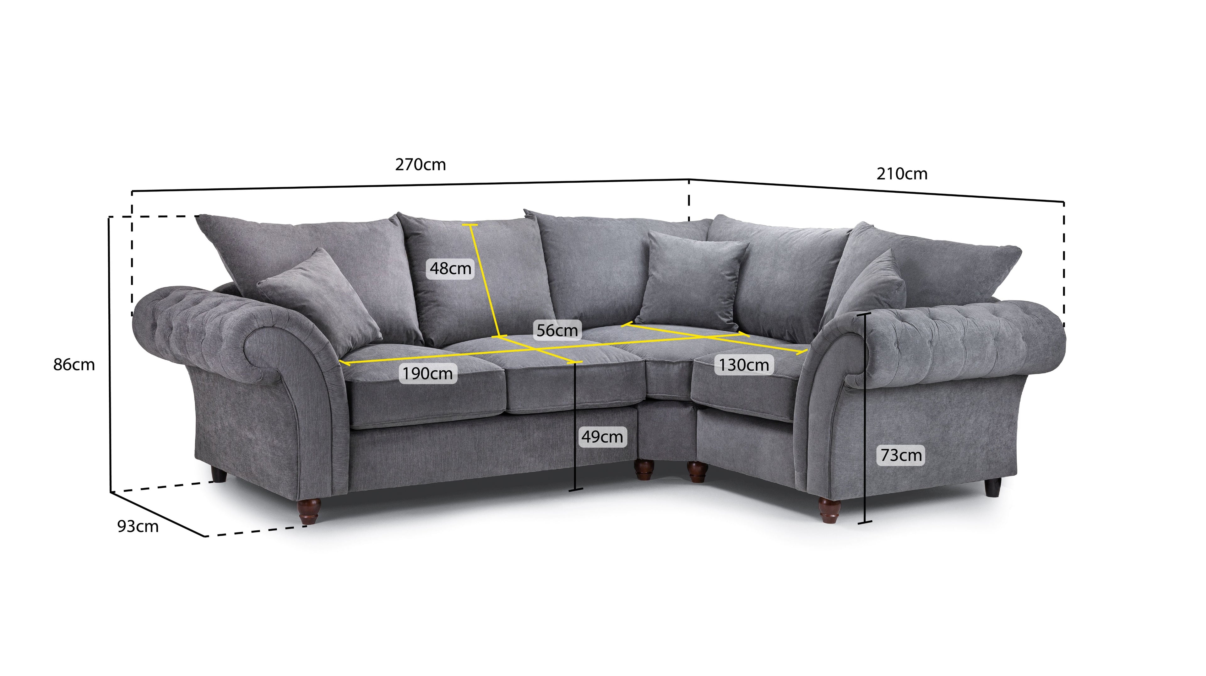 Winchester Left / Right Hand Corner Sofa