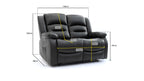 Halle Recliner 2 Seater Sofa