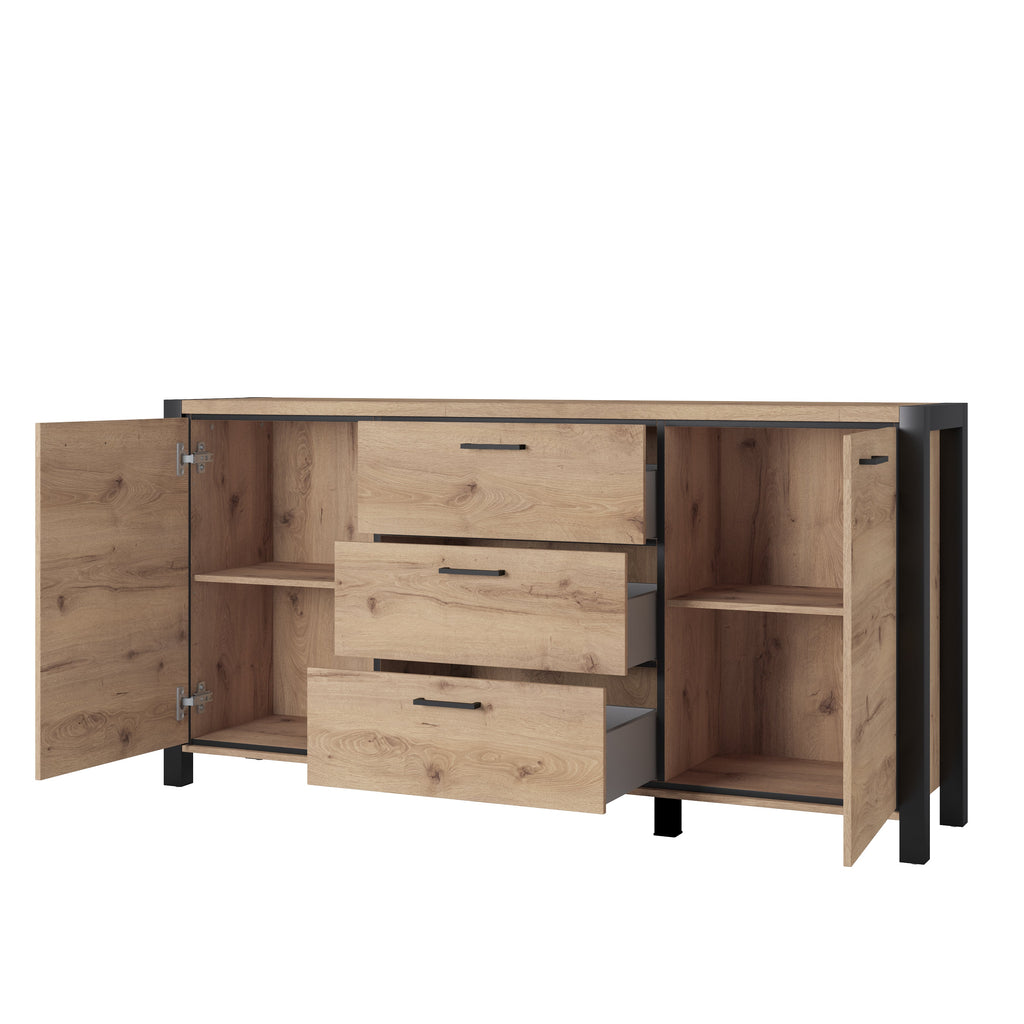 Tivo 2 Door 3 Drawers Sideboard W180cm