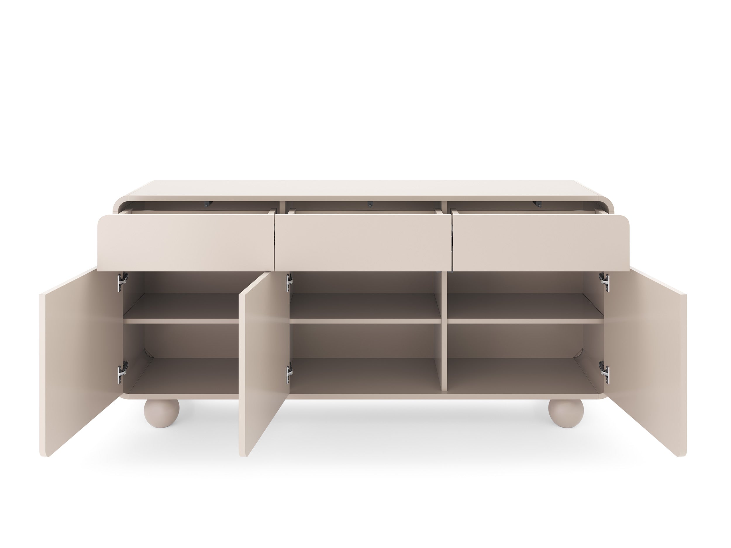 Orb 3 Door 3 Drawers Sideboard W160cm