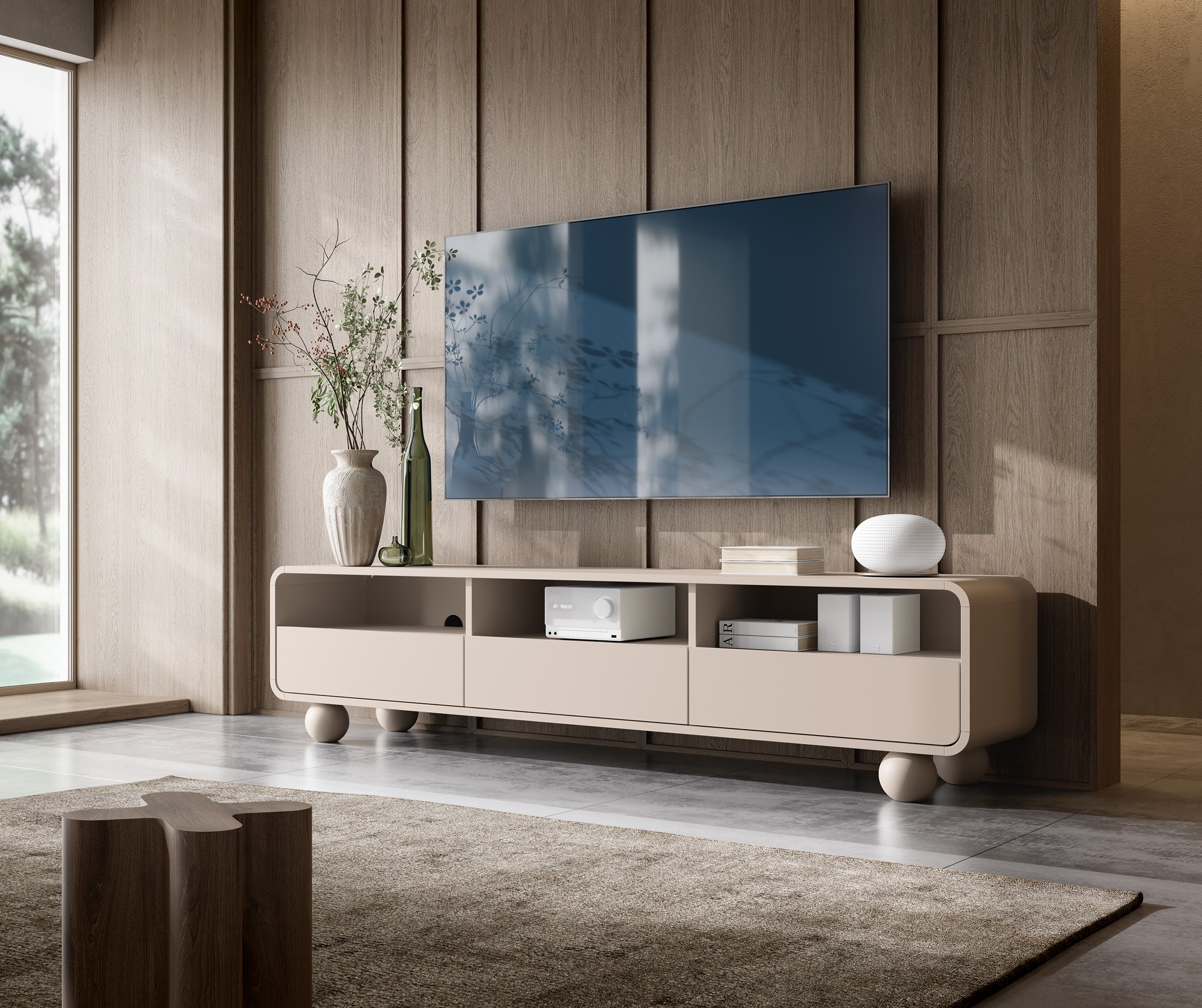 Orb TV Cabinet Long W180cm