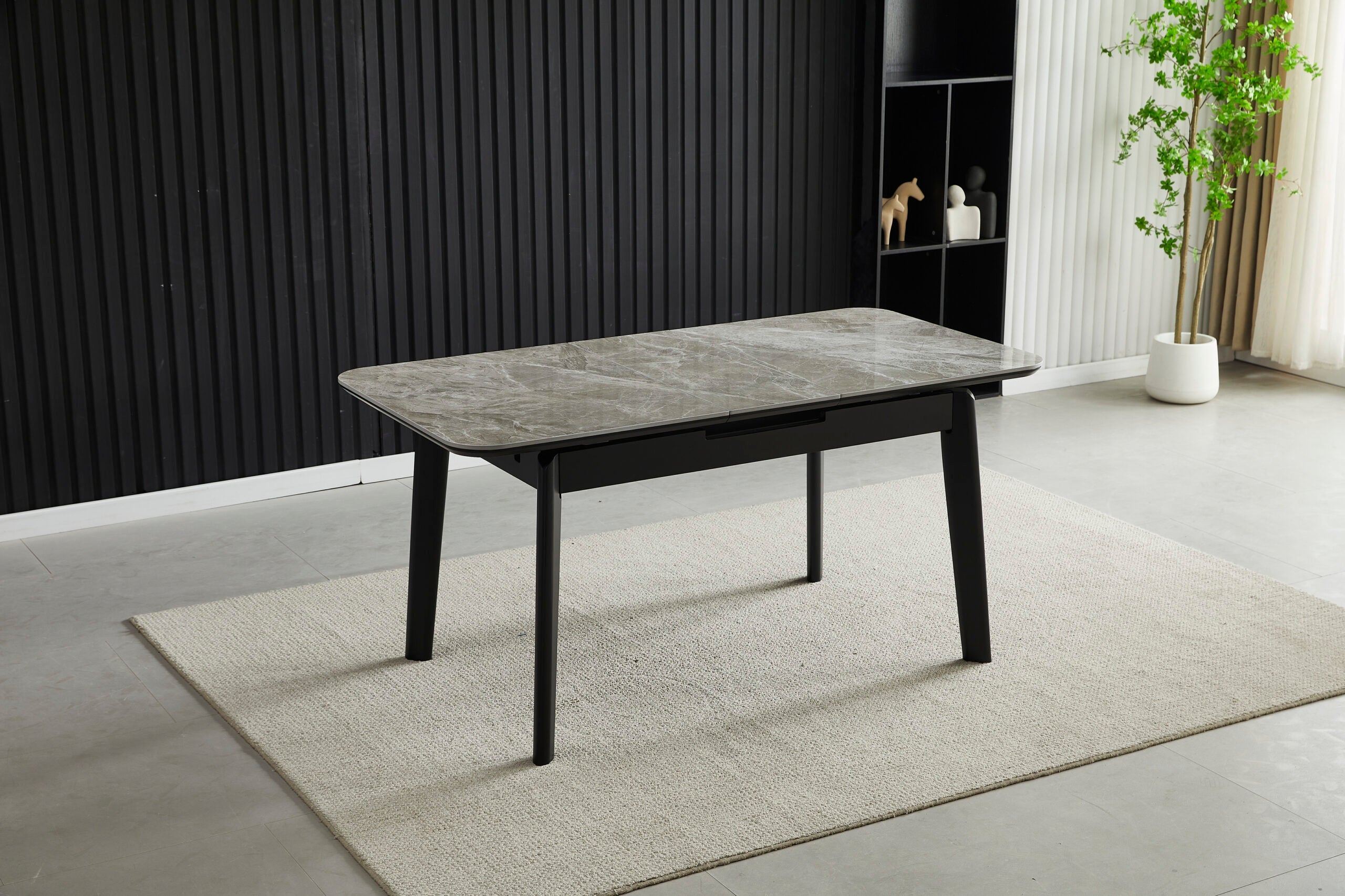 Axis Extendable Ceramic Dining Table