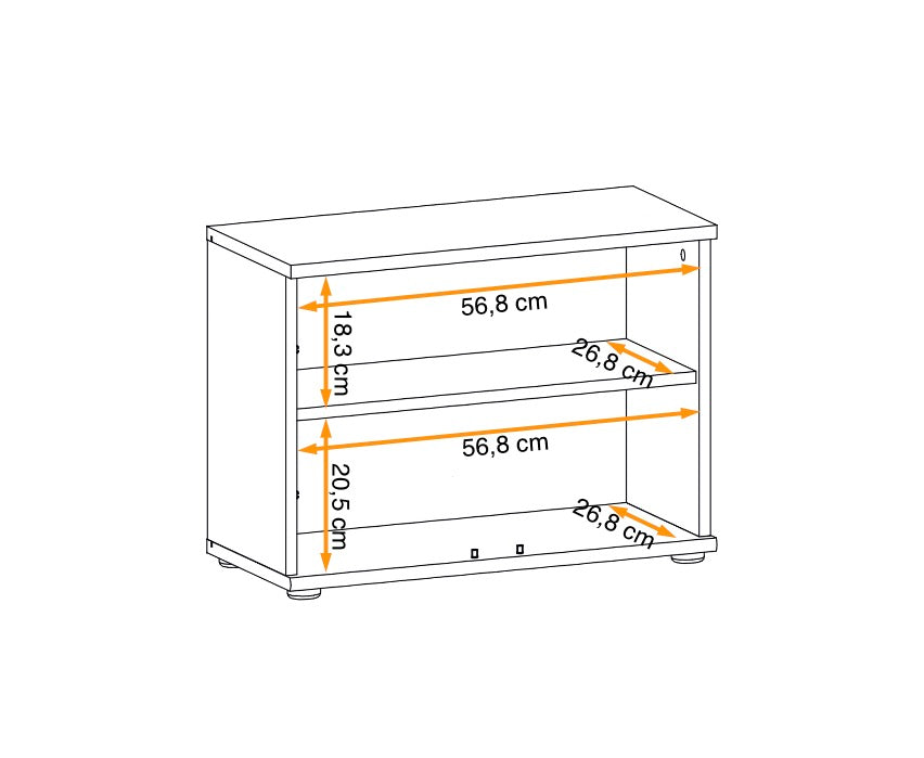 Ario Hallway Bench with Cushion W60cm