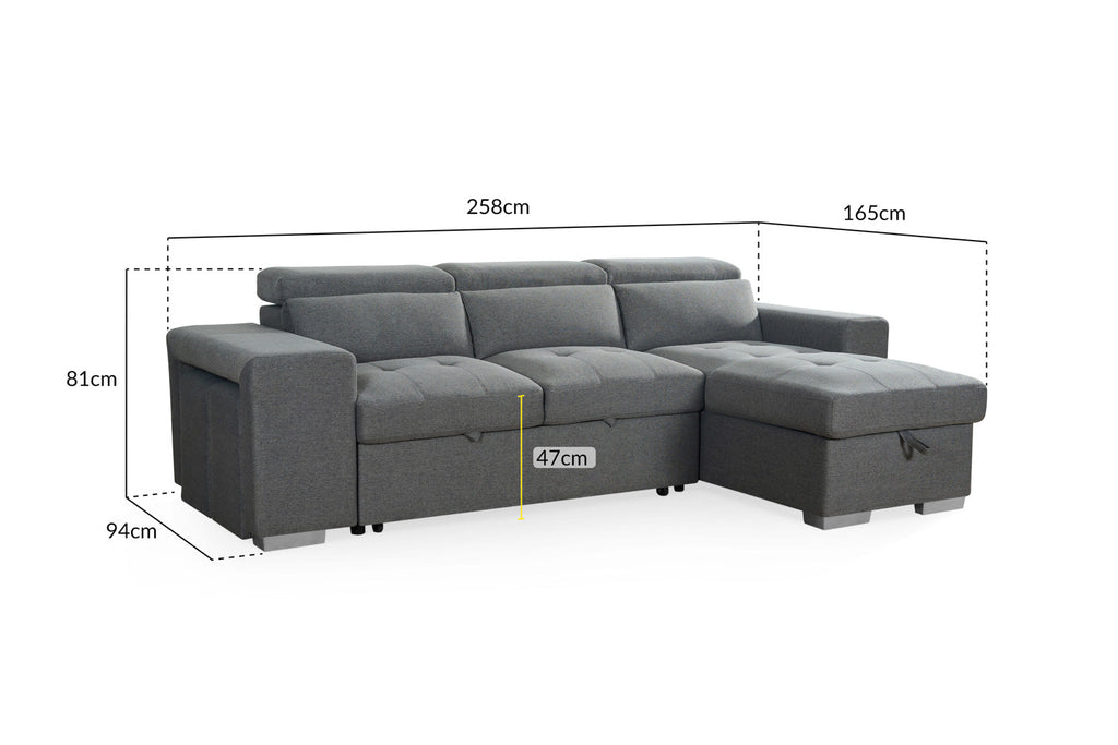 Artemis Sofa Bed Universal Corner