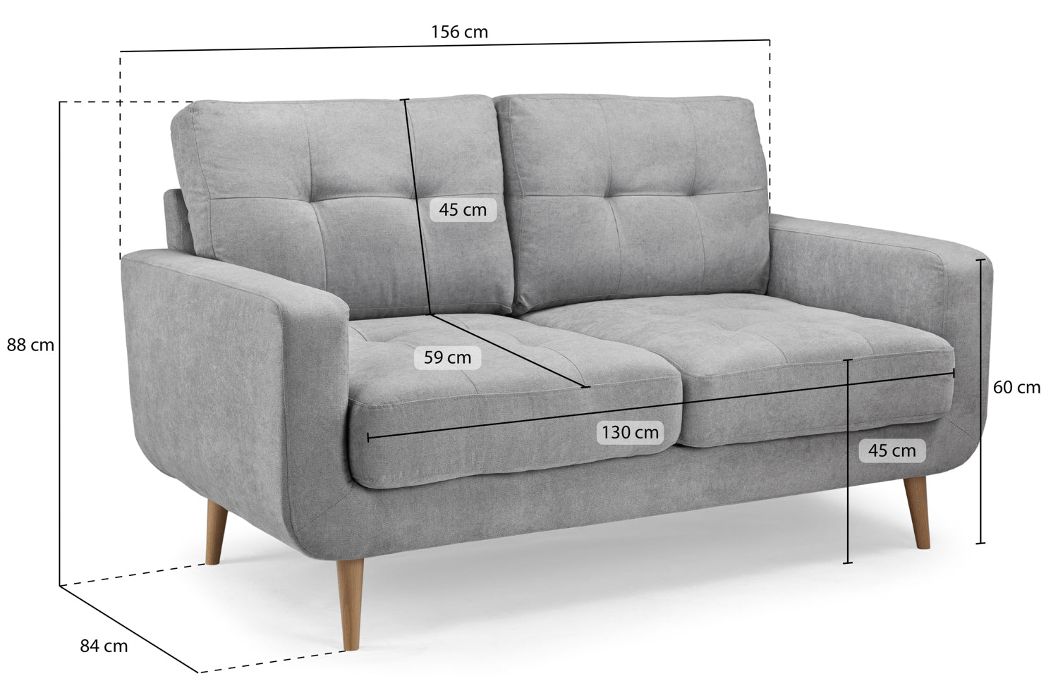 Jupiter 2 Seater Sofa