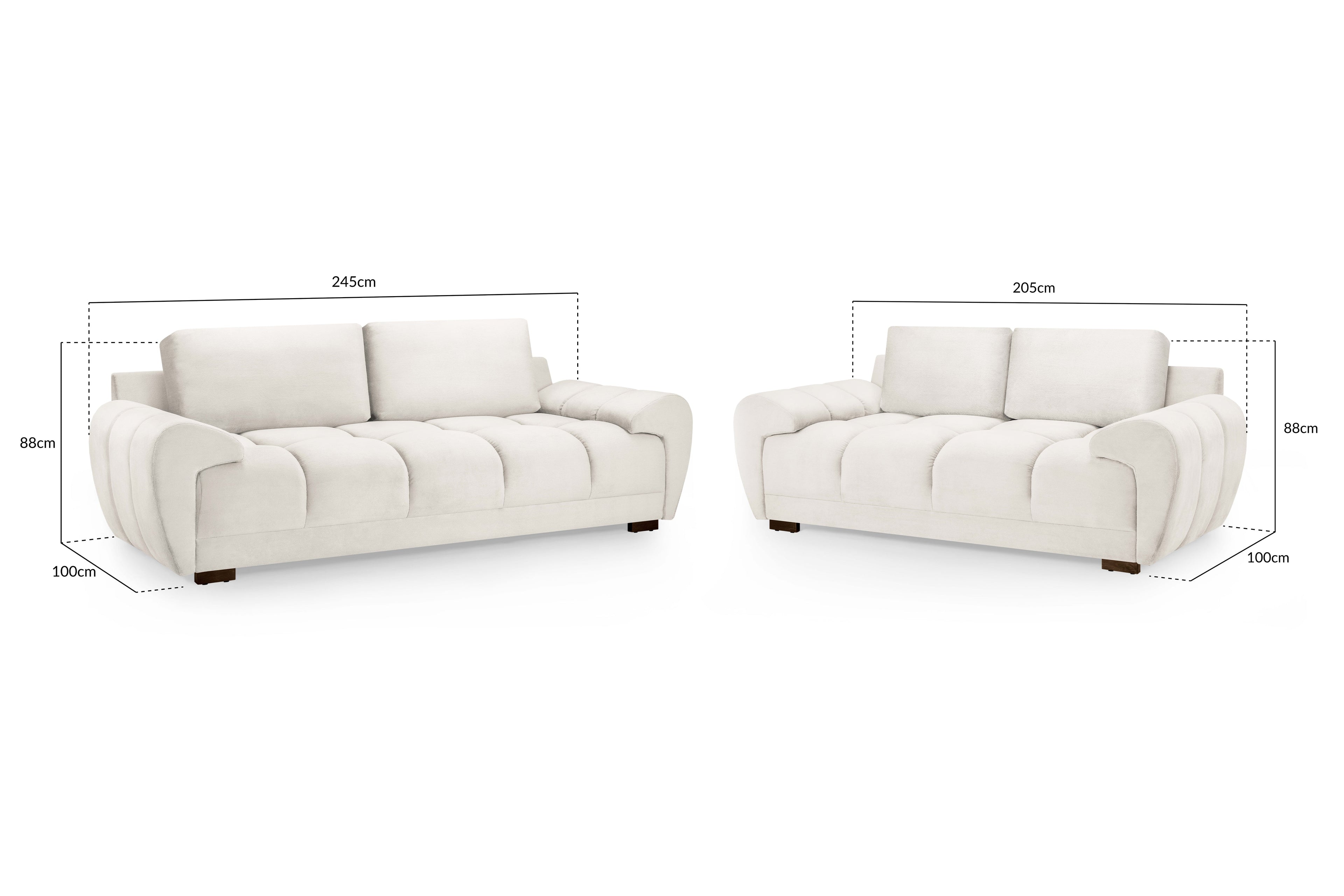 Senato 3+2 Set Sofa