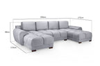 Senato U Shape Corner Sofa