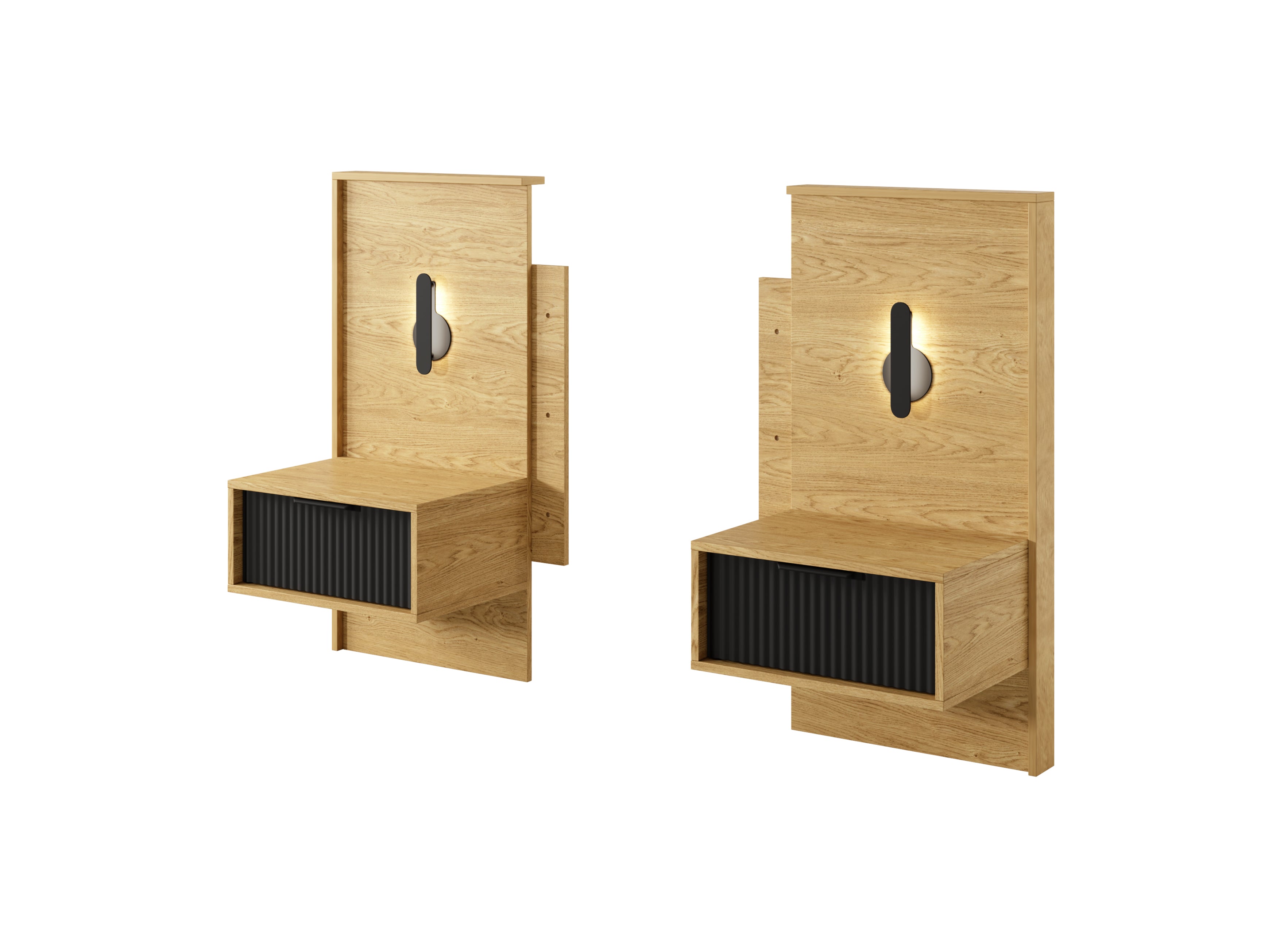 Calto Bedside Cabinets W50cm