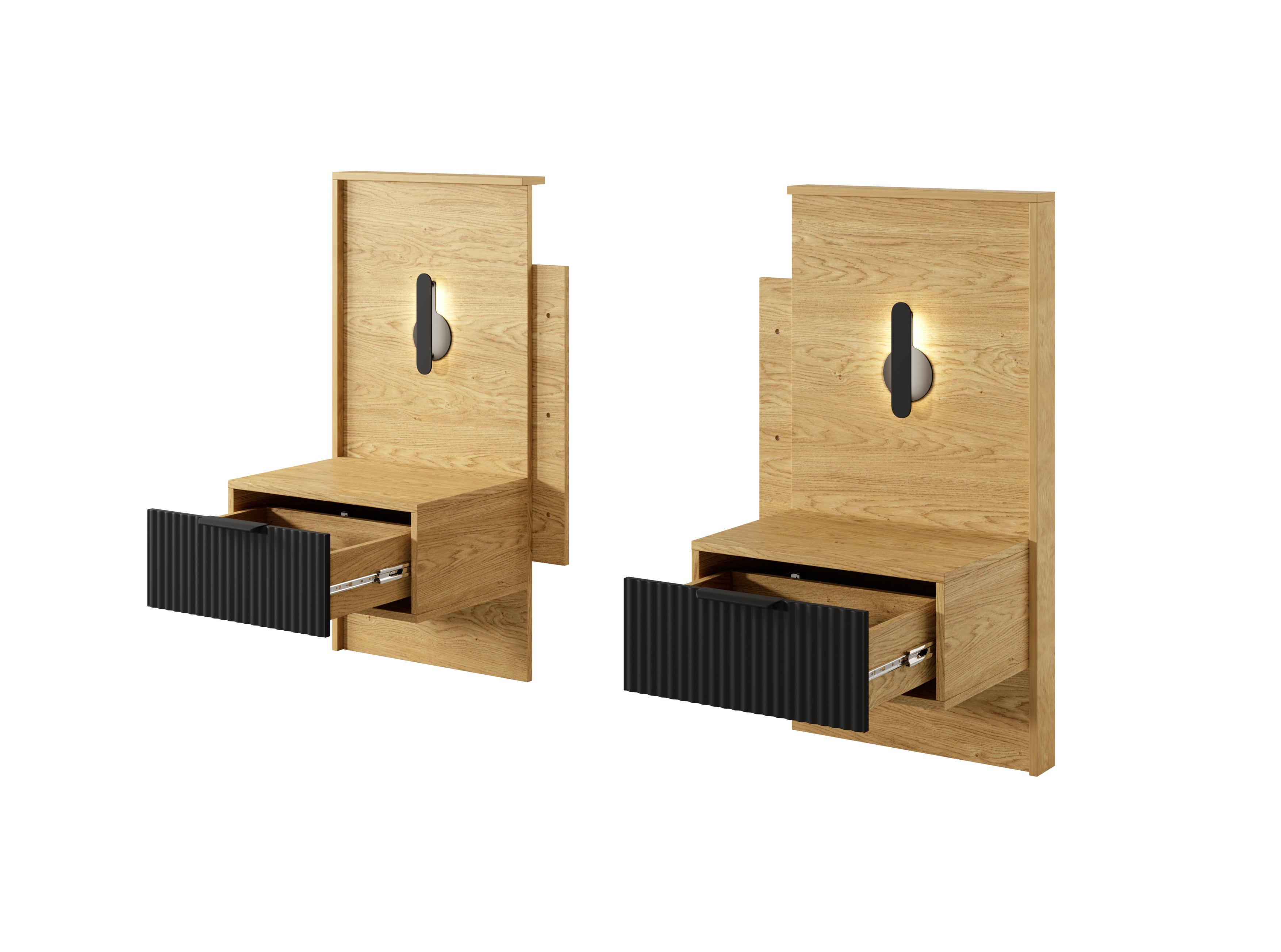 Calto Bedside Cabinets W50cm