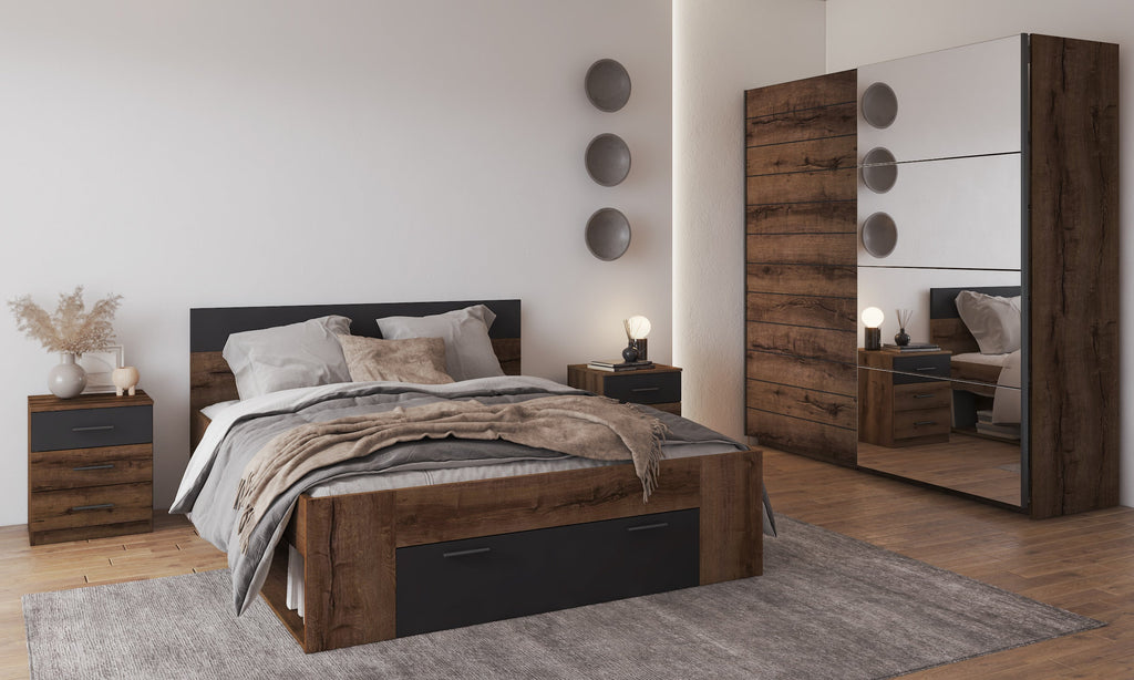 Roma Bedside Table W46cm