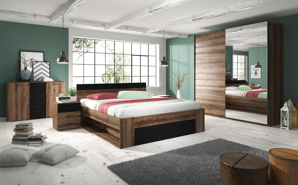 Roma Bed with Drawer [EU King or EU Super King]