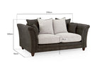 Bella 2 Seater Sofa