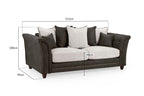 Bella 3 Seater Sofa