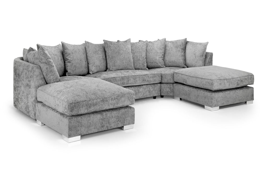 Regal U Shape Scatterback Corner Sofa