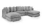 Regal U Shape Scatterback Corner Sofa
