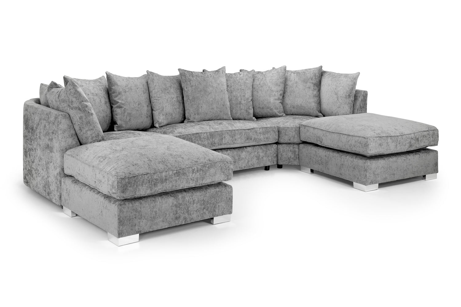 Regal U Shape Scatterback Corner Sofa
