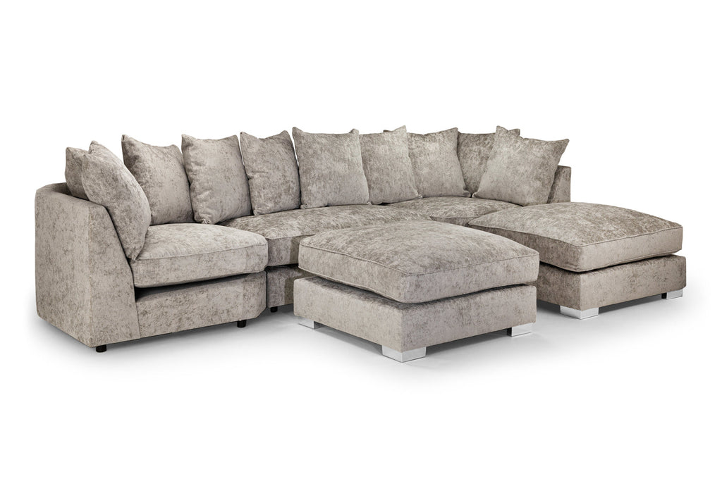 Regal U Shape Scatterback Corner Sofa