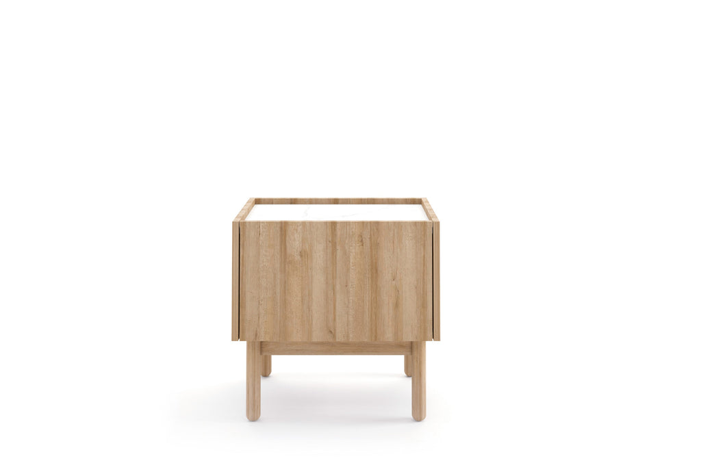 Natural Small Cabinet / Bedside Table W50cm