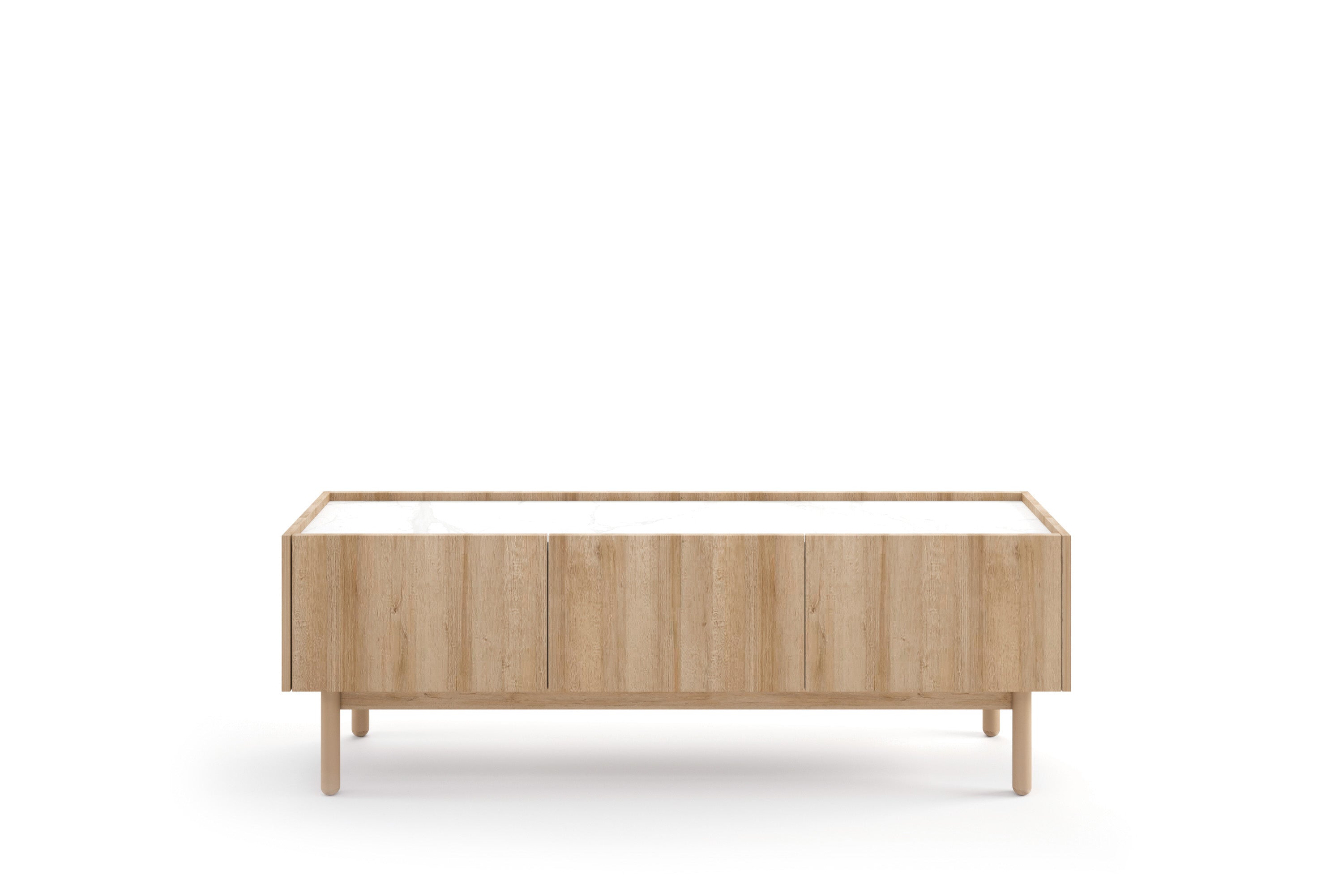 Natural TV Cabinet W144cm