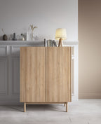 Natural Highboard W97cm