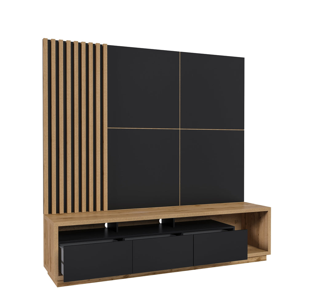 Casto Narrow Wall TV Unit W200cm