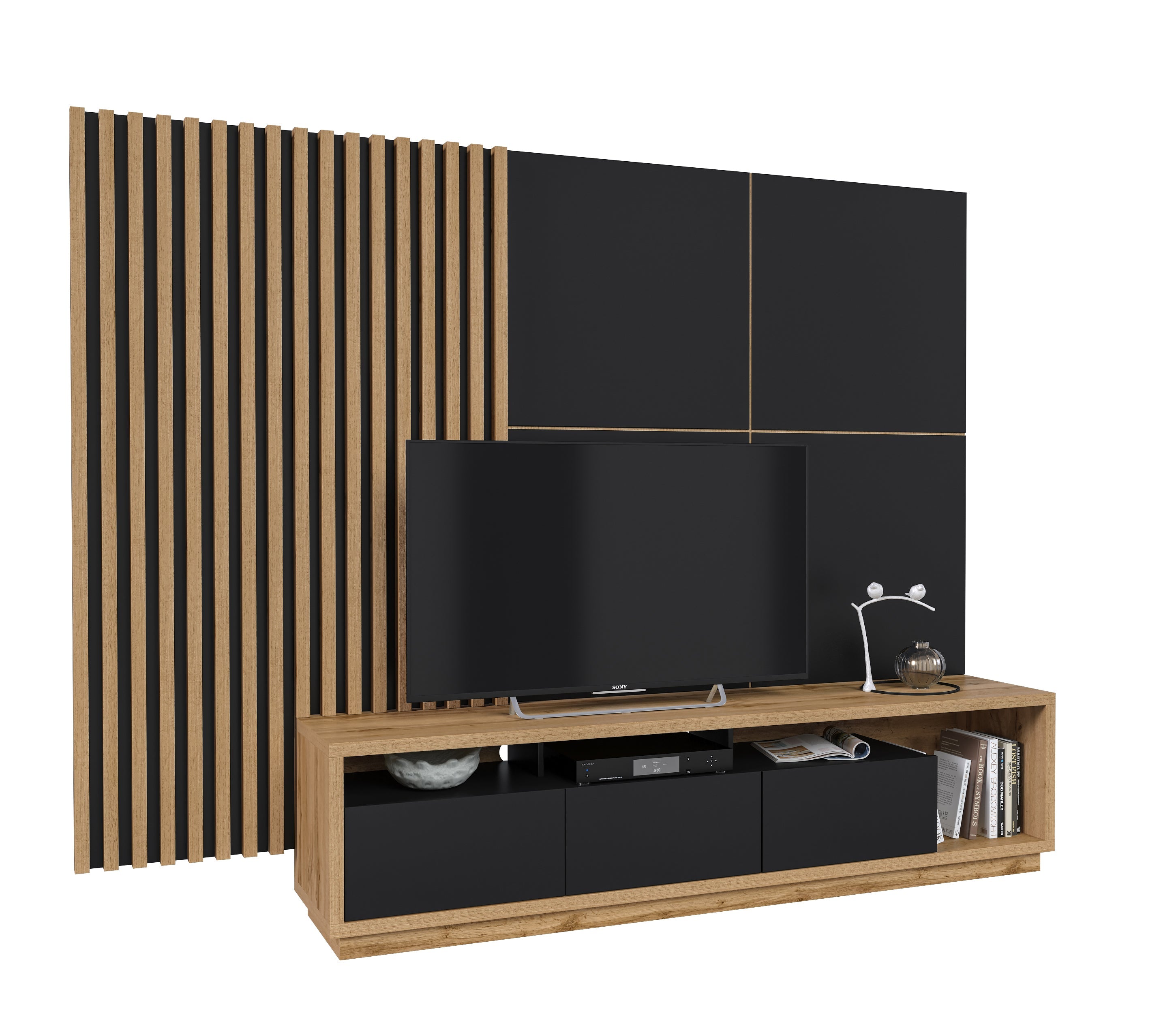 Casto Wide Wall TV Unit W251cm