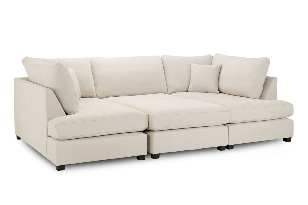 Broxbourne U Shape Corner Sofa Fabric