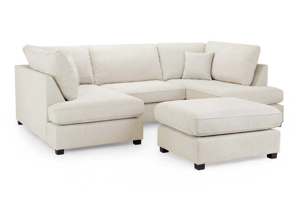 Broxbourne U Shape Corner Sofa Fabric