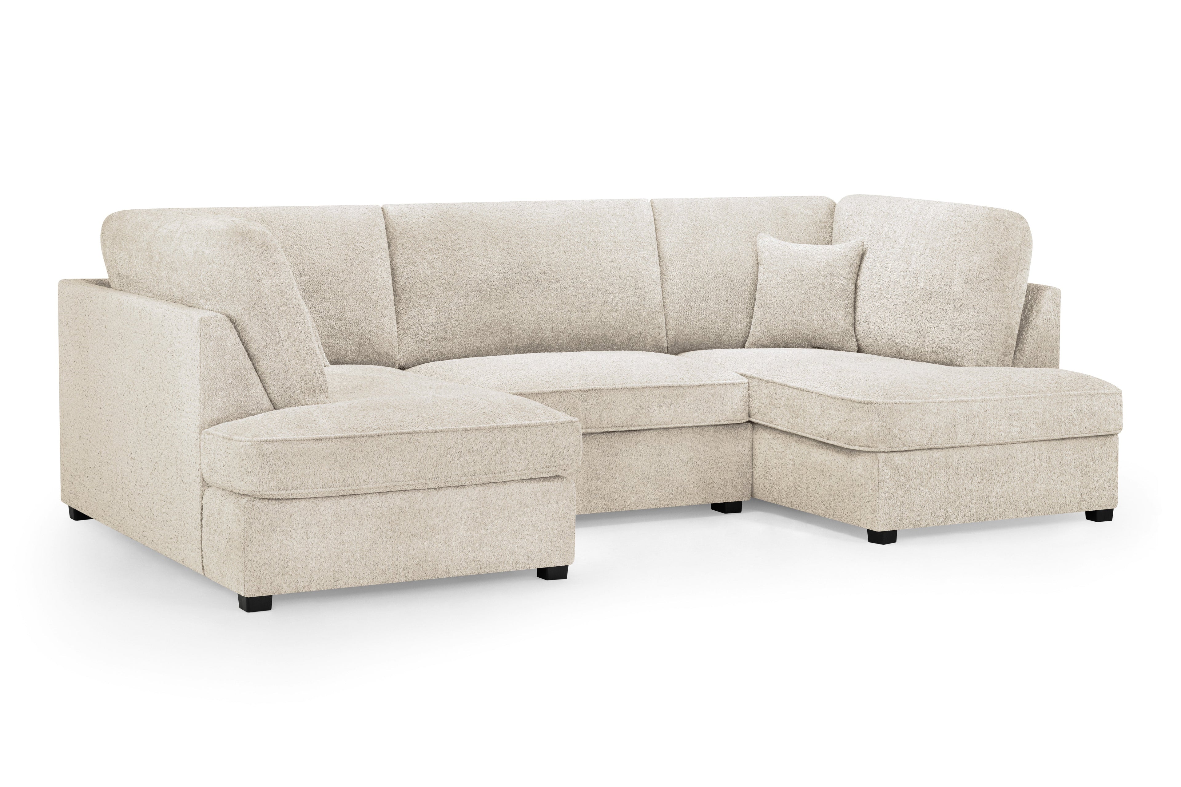 Broxbourne U Shape Corner Sofa Boucle