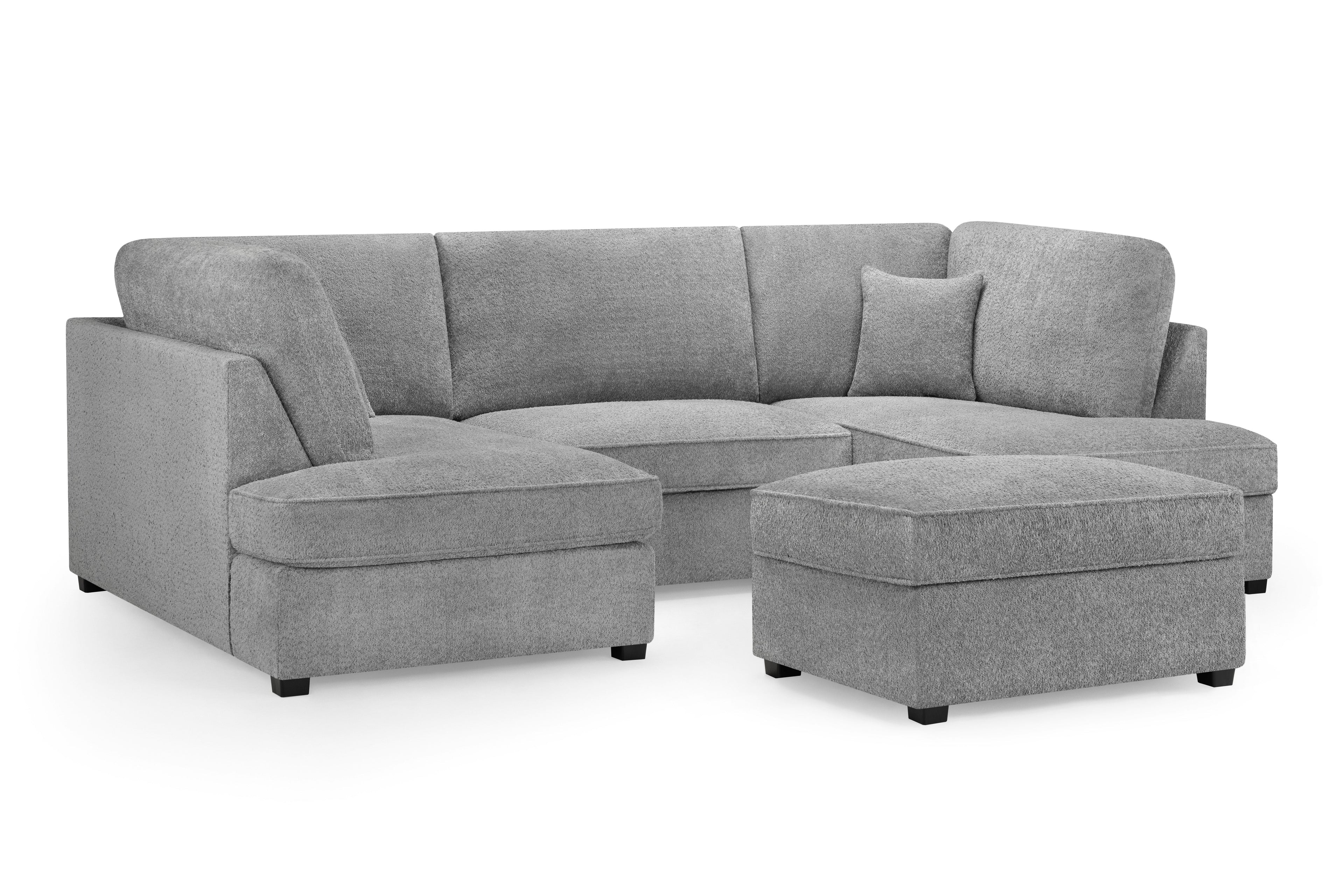 Broxbourne U Shape Corner Sofa Boucle