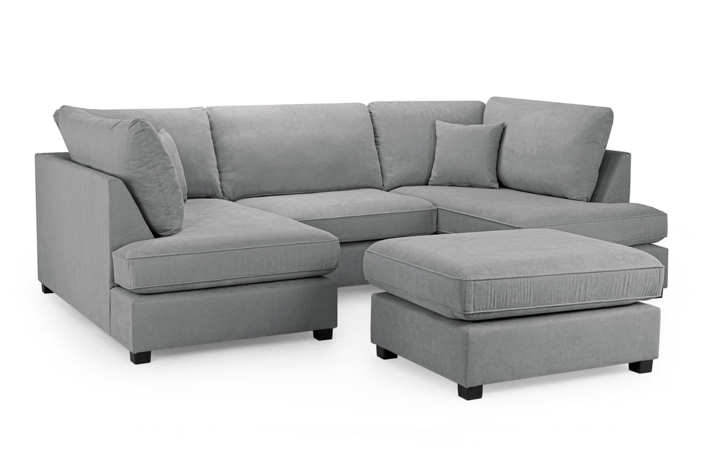 Broxbourne U Shape Corner Sofa Fabric