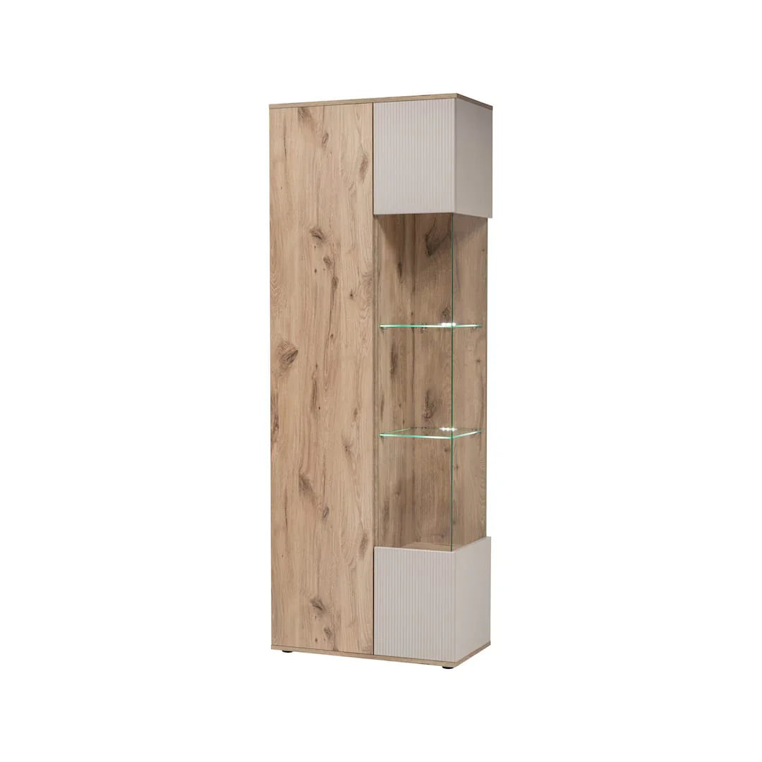 Kate Tall Display Cabinet W70cm