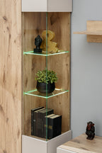 Kate Tall Display Cabinet W70cm