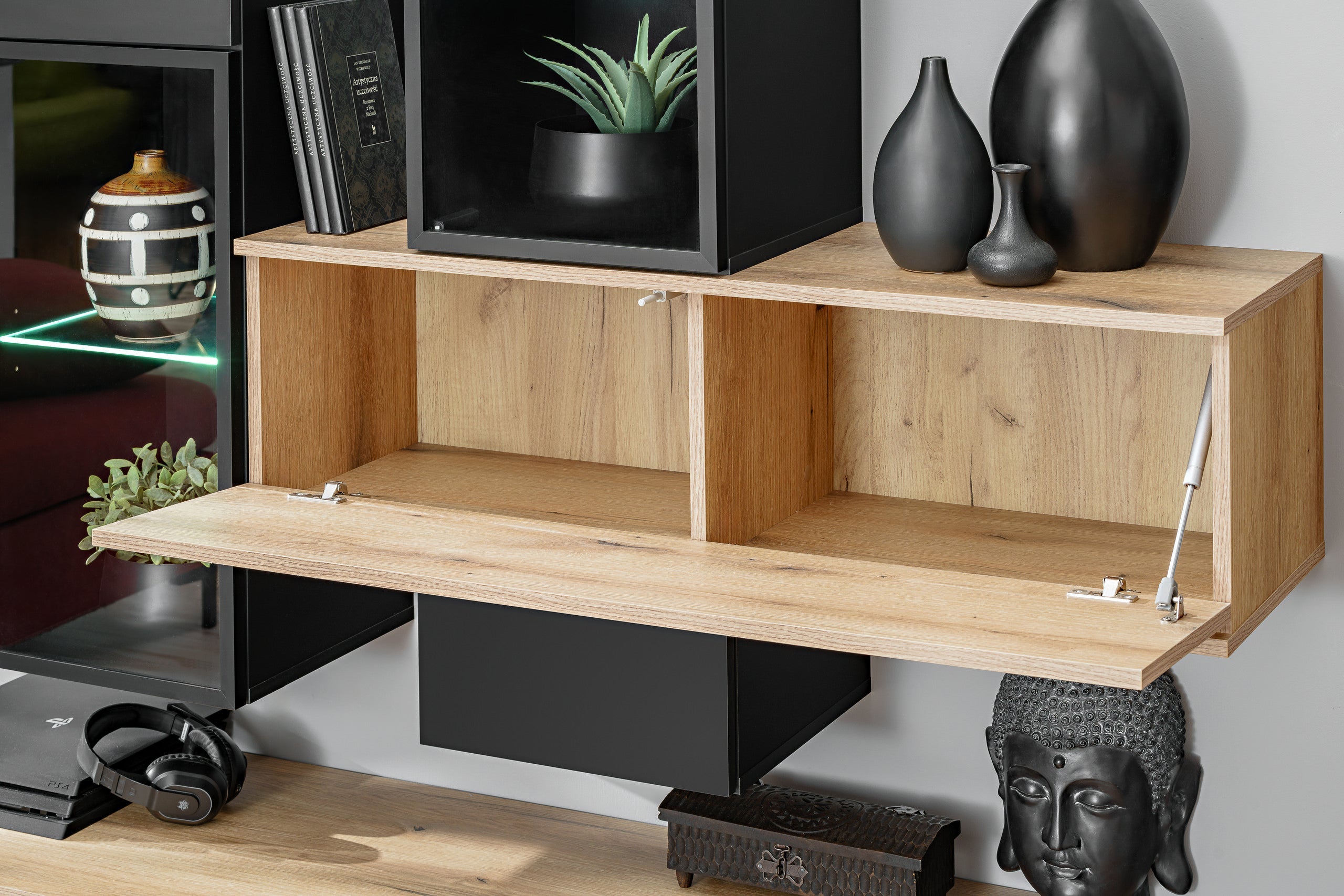 Cole Media Wall Unit W280cm