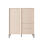 Mist 2 Door 2 Drawer Highboard W103cm