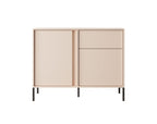 Mist 2 Door 1 Drawer Sideboard W104cm