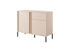 Mist 2 Door 1 Drawer Sideboard W104cm