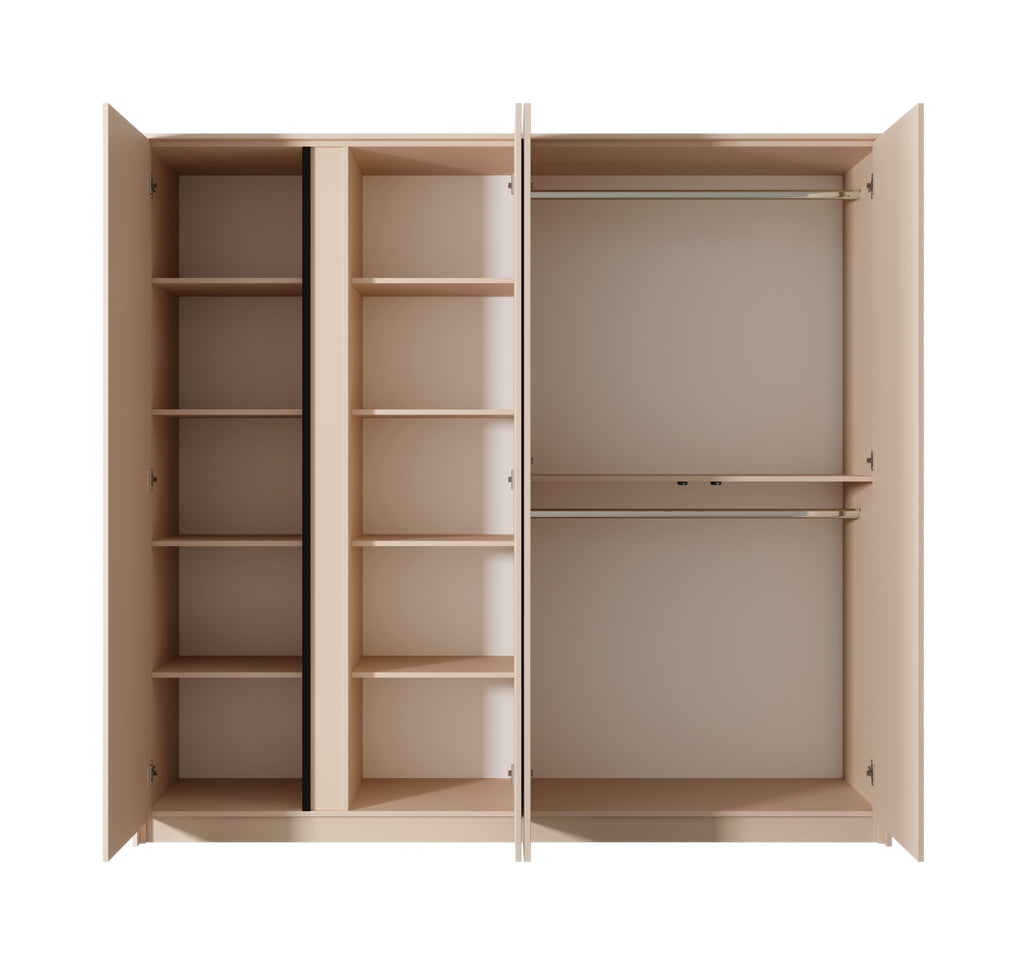 Mist Wardrobe W223cm