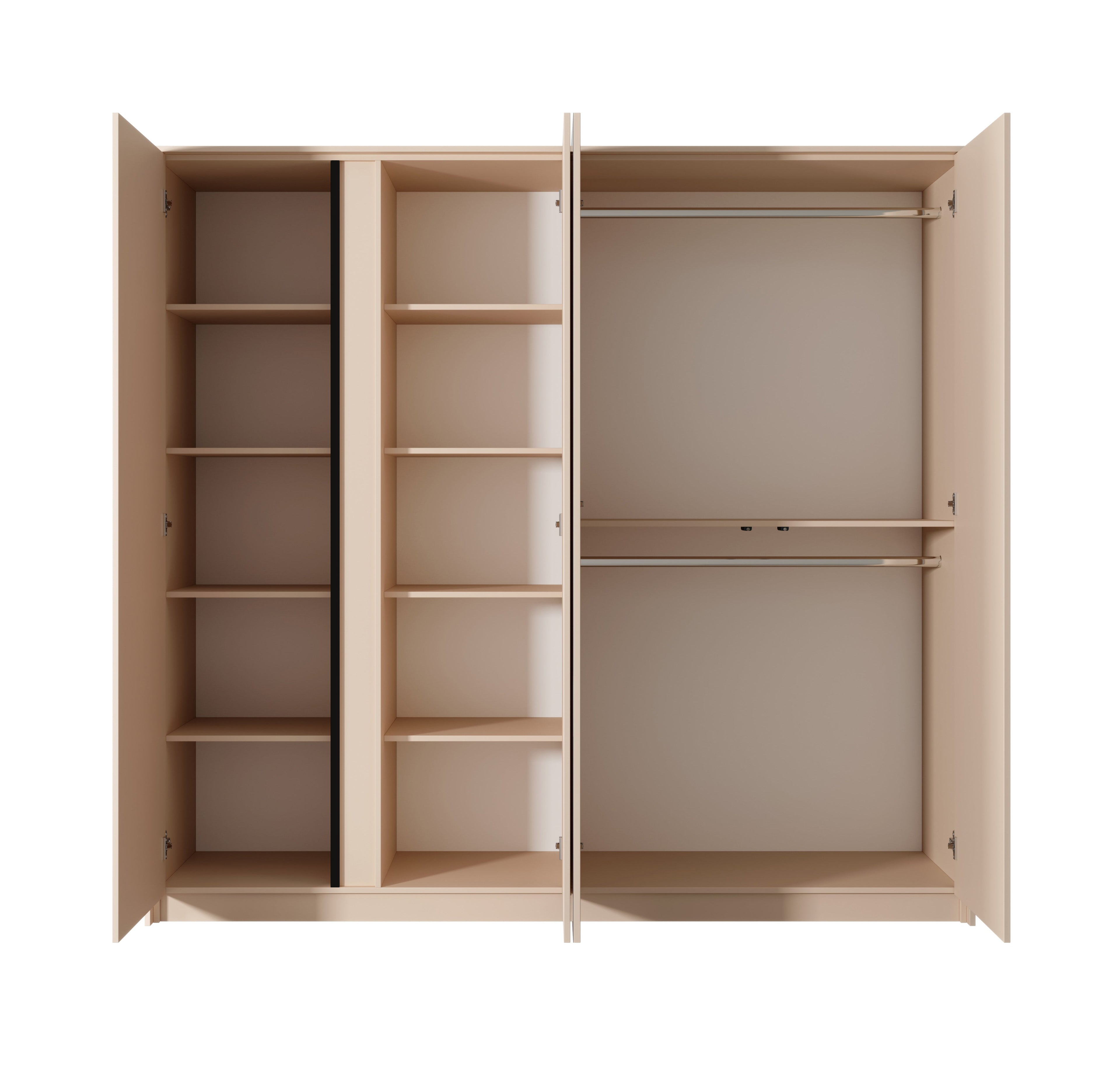 Mist Wardrobe W223cm