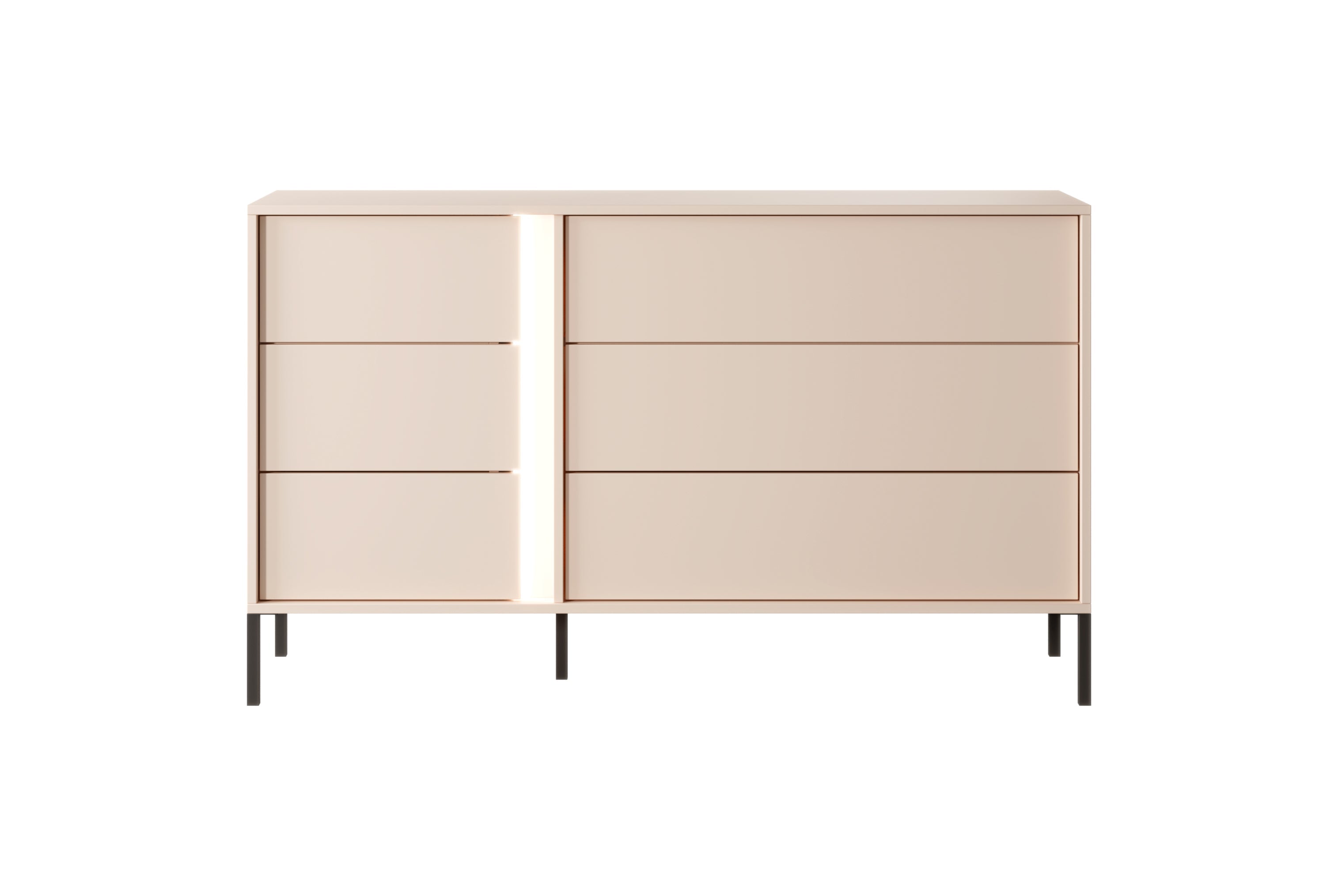 Mist Chest of Drawers W137cm