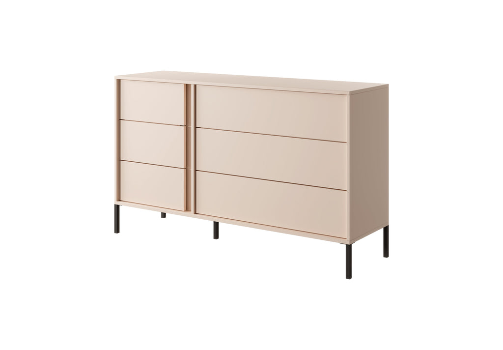 Mist Chest of Drawers W137cm
