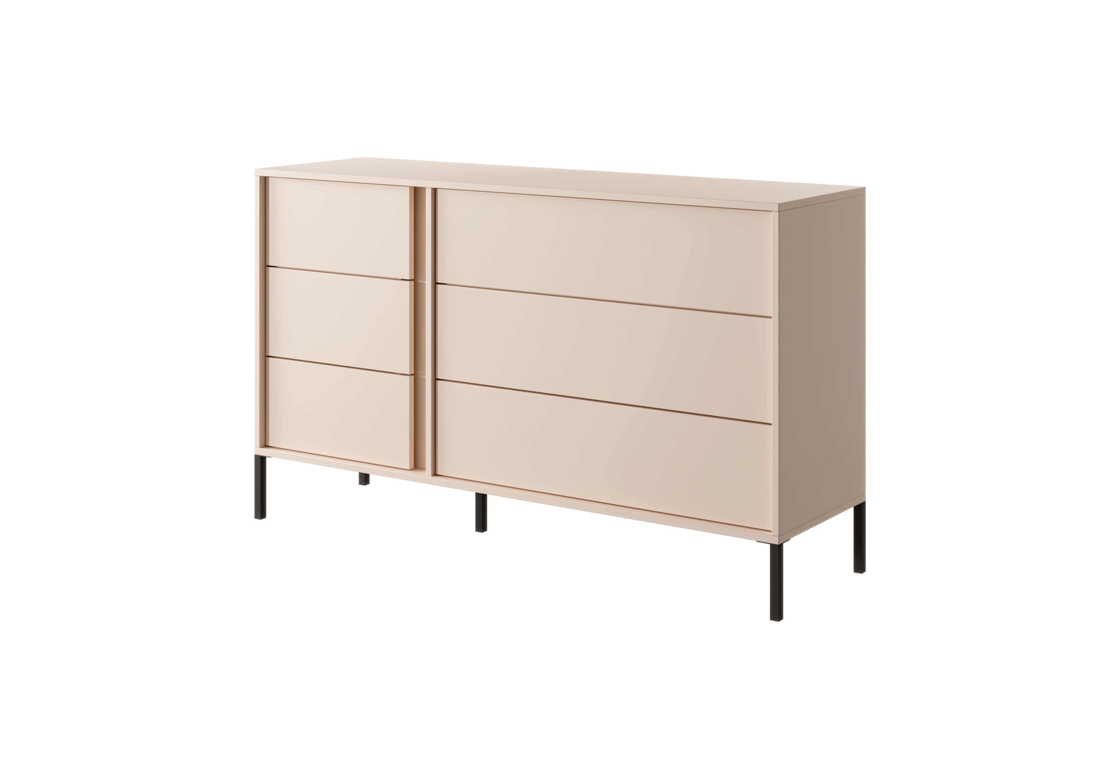 Mist Chest of Drawers W137cm