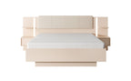 Mist Ottoman Bed With Bedside Cabinets [EU King]