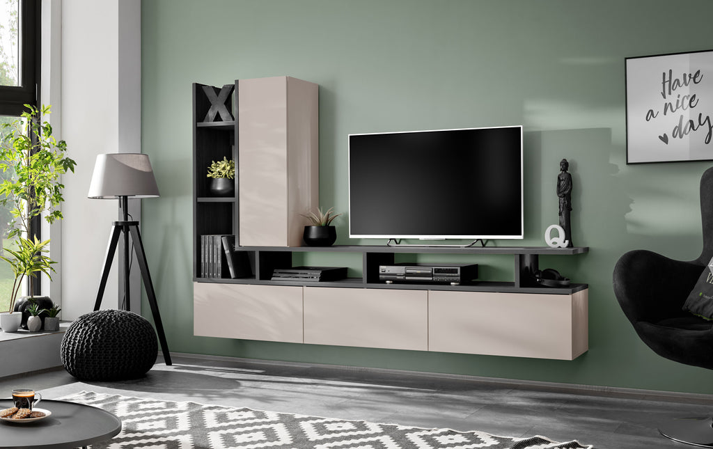 Titus Media Wall Unit W210cm