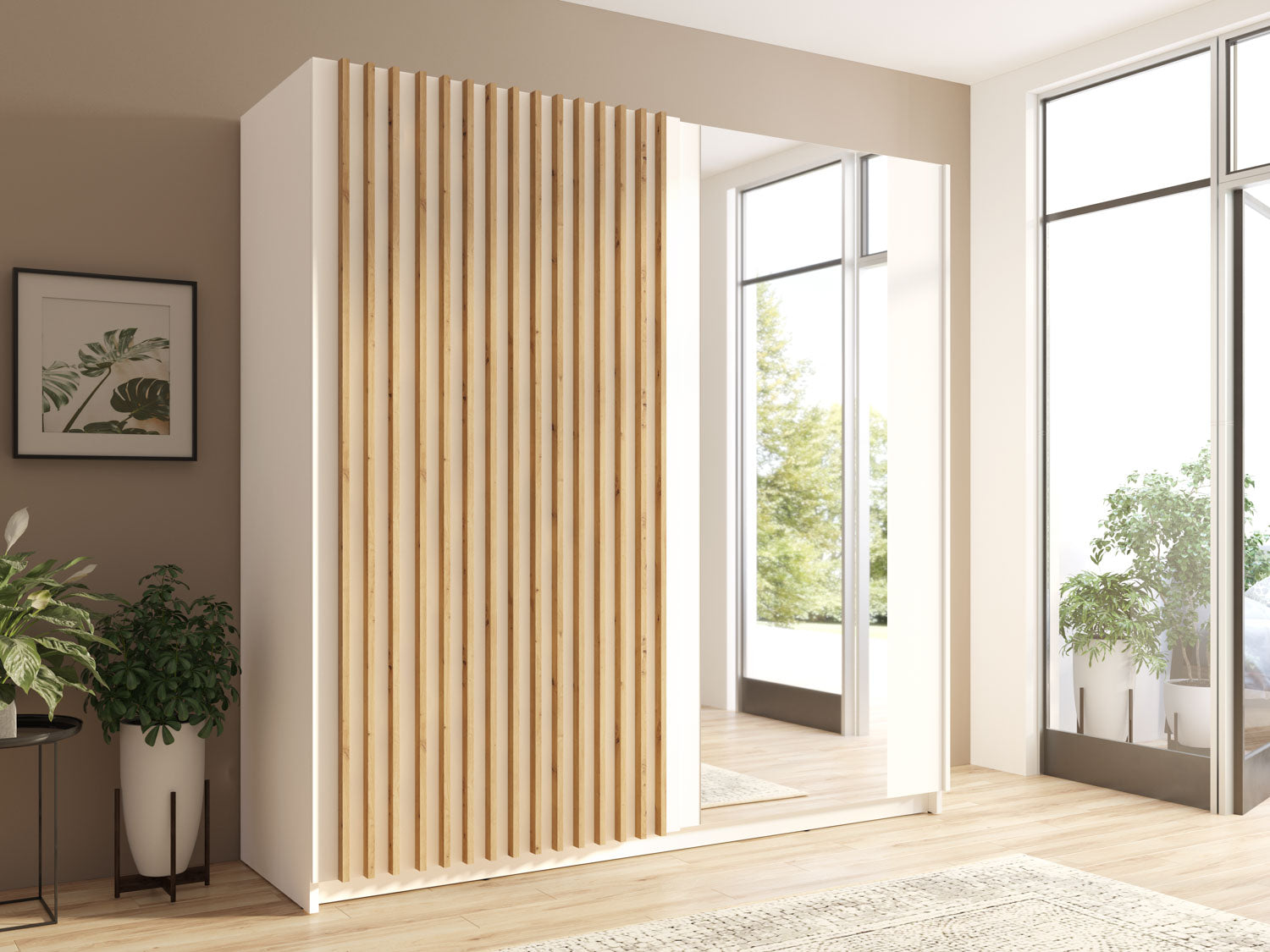 Dana Sliding Wardrobe [150 cm or 200 cm]