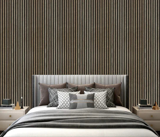 Wall Panel (Acoustic) 01 - Dark Oak